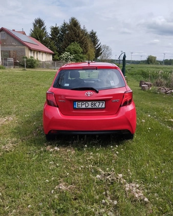 Toyota Yaris cena 34000 przebieg: 215000, rok produkcji 2015 z Byczyna małe 79